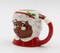 Ceramic Christmas African American Mrs. Claus Ceramic Mug, Home Décor, Gift for Her, Gift for Mom, Kitchen Décor, Christmas Décor